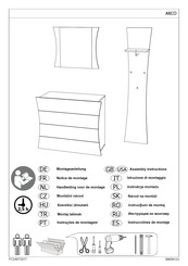 Tecnos ARCO Assembly Instructions Manual
