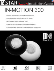 Instar IN-MOTION 300 Quick Installation Manual