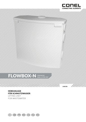 Conel FLOWBOX-N Installation And Operation Instructions Manual