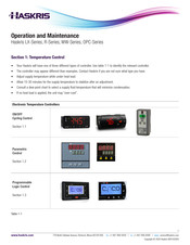 Haskris LX Series Operation And Maintenance