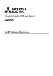 Mitsubishi Electric MELSERVO EMC Installation Manuallines