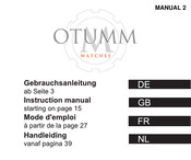 Otumm 02183 Instruction Manual