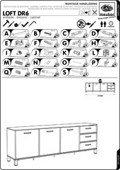 meubar LOFT DR6 Assembly Instruction Manual