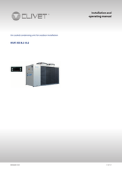 Clivet MSAT-XEE 8.2 Installation And Operating Manual