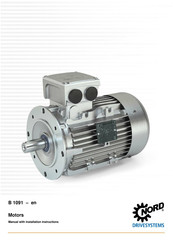 Nord Drivesystems B1091 Operating Manual With Installation Instructions