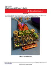 Texas Instruments DRV8300-EVM Series User Manual