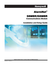Honeywell AlarmNet iGSMBR Installation And Setup Manual