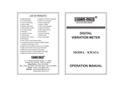 Kusam-meco KM 63A Operation Manual