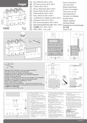 Hager h630 User Instructions