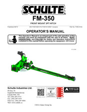 Schulte FM-350 Operator's Manual