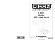 Ricon KlearVue DOT K1203 Operator's Manual
