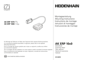 HEIDENHAIN AK ERP 10 0 Series Mounting Instructions