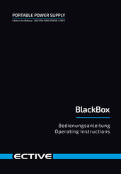 ECTIVE BlackBox 5 Operating Instructions Manual