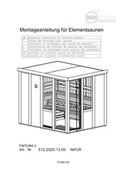 Weka Holzbau 512.2520.13.00 Assembly Instructions Manual