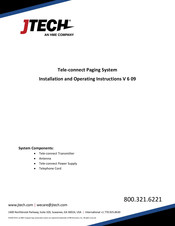 JTECH I-Station Installation And Operating Instructions Manual