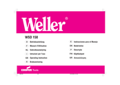 Cooper Tools Weller WSD 150 Operating	 Instruction
