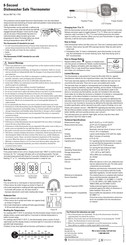 Microlife MT18L1-PRO Quick Start Manual