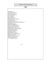DACE Compact Manual