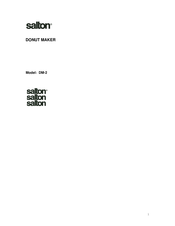 Salton DM-2 Manual