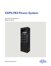 Alpha Technologies CXPS-FR3 Technical Manual
