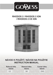 Goddess RHODOS 2 ION Instruction Manual