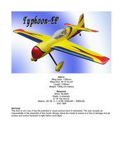 HobbyKing Typhoon -EP Manual