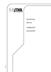 ETNA EVV0851WIT Manual