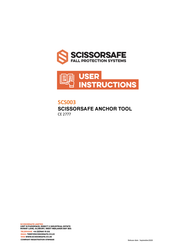 Scissorsafe SCS003 User Instructions