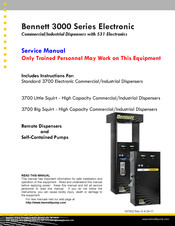 Bennett 3700 Series Service Manual