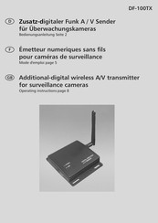 Indexa DF-100TX Operating Instructions Manual