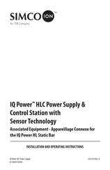 ITW SIMCO ION IQ Power HLC Installation And Operating Instructions Manual