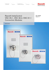 Bosch Rexroth IndraControl VAC 30.2 Instructions Manual