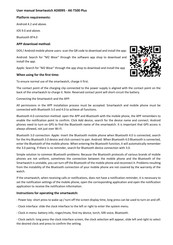 Tekkiwear AK-T500 Plus User Manual
