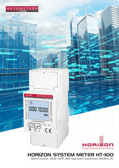 Horizon Fitness Autometers Systems HT-100 Manual