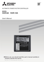 Mitsubishi Electric VAR-6A User Manual