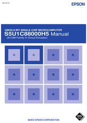 Epson S5U1C88000H5 Manual