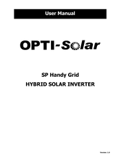 Opti-Solar SP Handy Grid Series User Manual