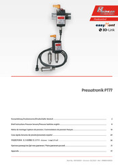 Bühler technologies easyMont IO-Link Pressotronik PT77 Brief Instructions