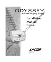 LI-COR Odyssey Installation Manual