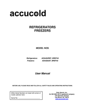 Accucold BREF44 User Manual