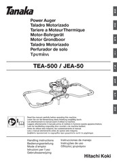 Hitachi Koki Tanaka JEA-50 Handling Instructions Manual