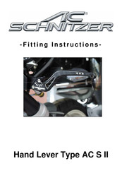 AC Schnitzer S700195-H15-V15-001 Fitting Instructions Manual