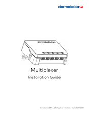 Dormakaba Multiplexer Installation Manual