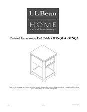 L.l.bean OTNQ1 Quick Start Manual