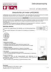 Brouwland phscan30 Manual