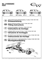 ConWys AG 21050526C Fitting Instructions Manual
