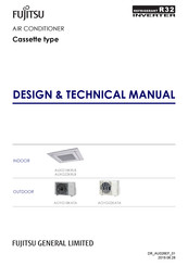 Fujitsu Cassette AUXG22KRLB Design & Technical Manual