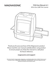 Magnasonic FS50 User Manual