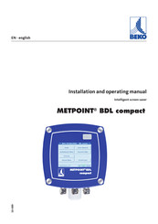 Beko METPOINT BDL compact Installation And Operating Manual