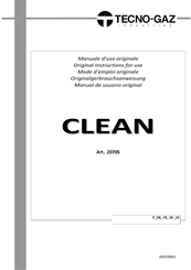 Tecno-gaz 2070S Original Instructions For Use